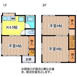 丸竹アパートの物件間取画像